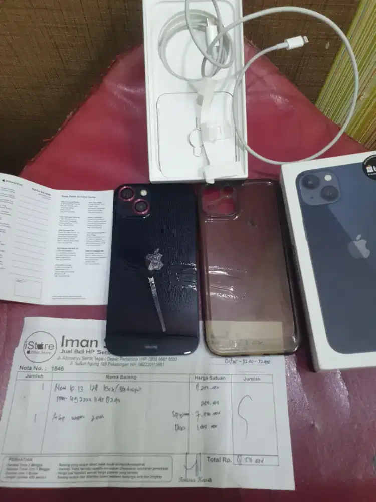 Iphone 13 128gb bh95% garansi juli 2026 resmi ibox