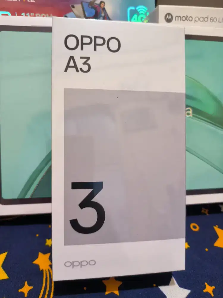 Oppo A3. RAM 8GB+128GB. BNIB/BARU/SEGEL. GARANSI RESMI