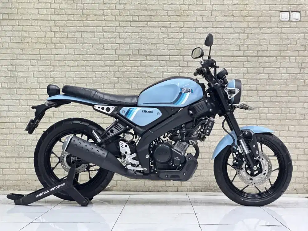 Warna Terbatas! Yamaha XSR155 2023 Blue Baby