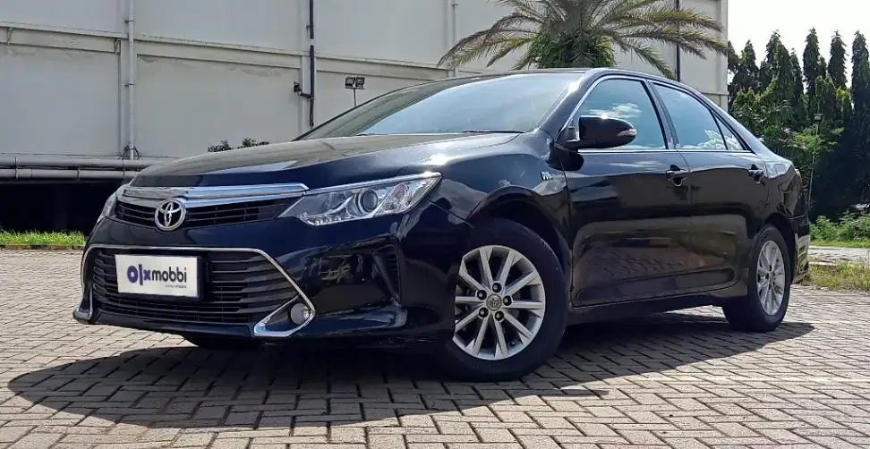 TDP 9,JT, Garansi Mesin 1th Toyota Camry 2.5 G Bensin-AT Hitam 2017