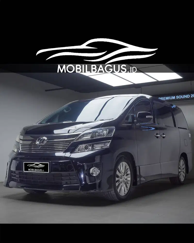 [TANPA DP!!!] Toyota Vellfire 2.4 ZG Premium Sound Metik 2014 Genap