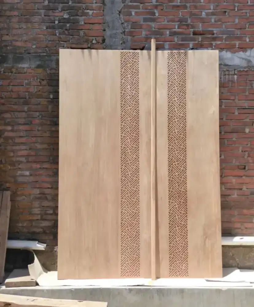 Pintu kayu, Pintu kayu jati minimalis