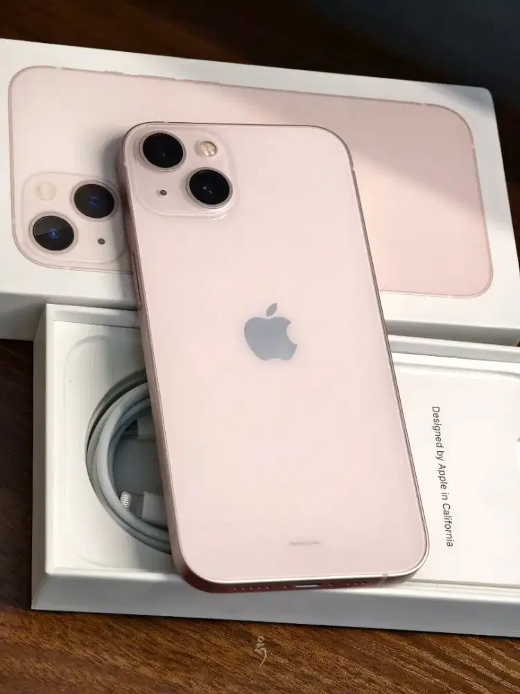 Iphone 13 128 ibox pink bekas resmk