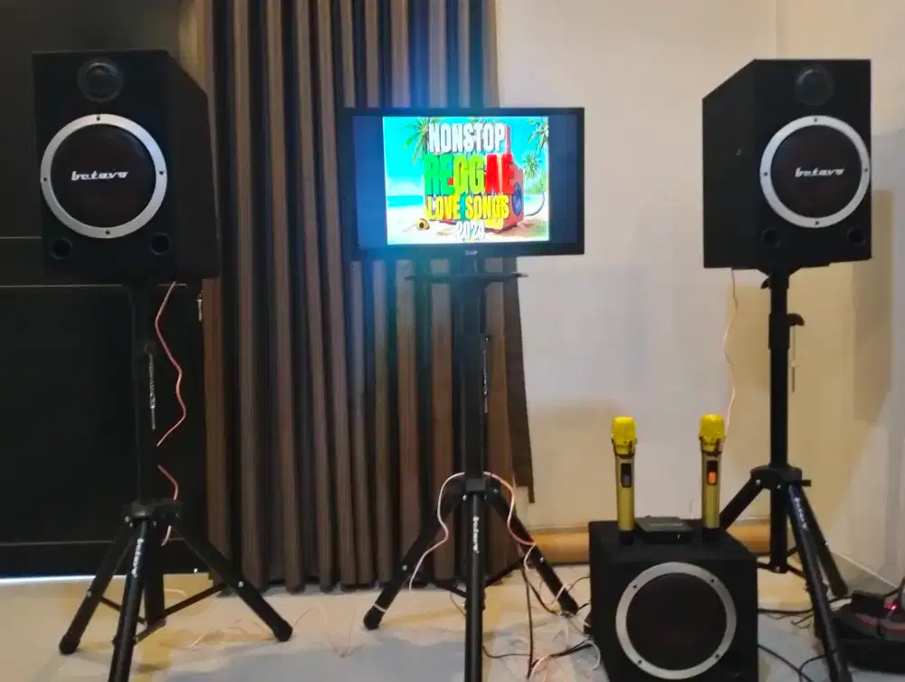 PAKET KARAOKE 1 SET LENGKAP TINGGAL NYANYI