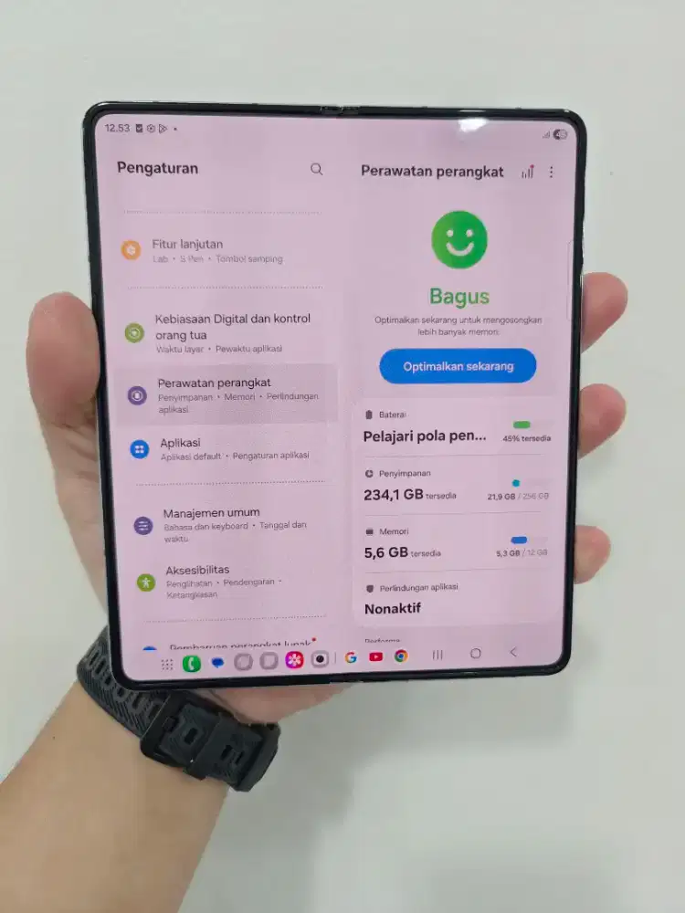 Samsung Z Fold 5 Ram 24/256 termulus!