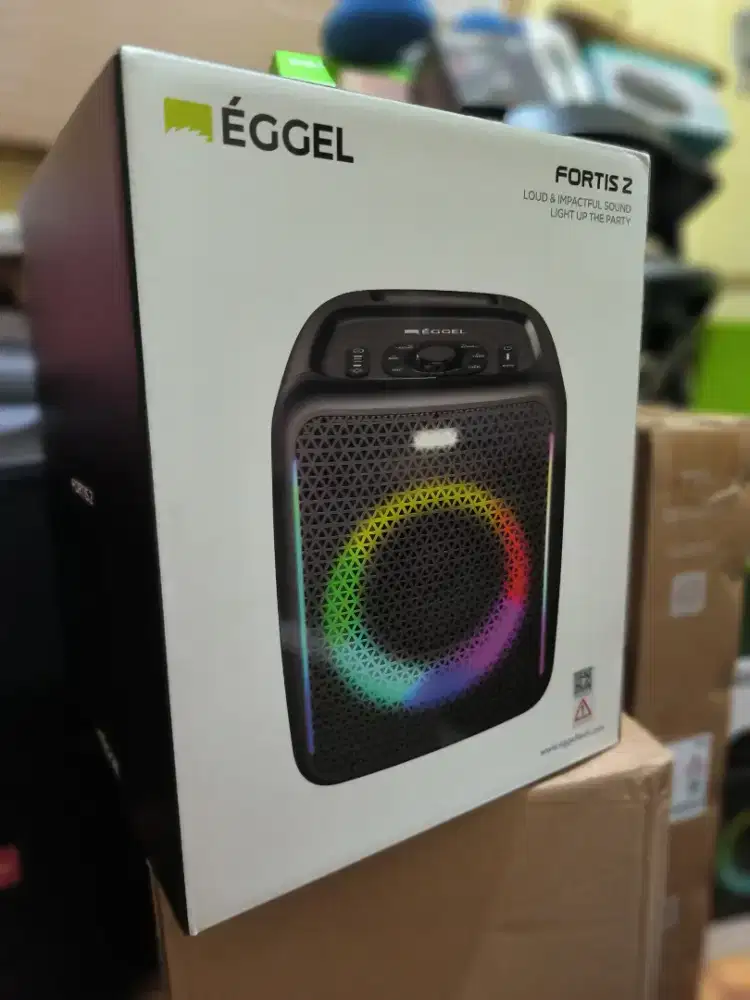 Speaker EGGEL FORTIS 2. BARU. GARANSI RESMI. COD SERKOT AREA