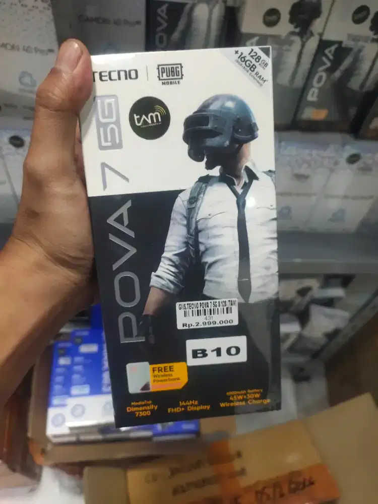 TECNO POVA 7 5G 8/128GB | ATLANTIS DAHSYAT