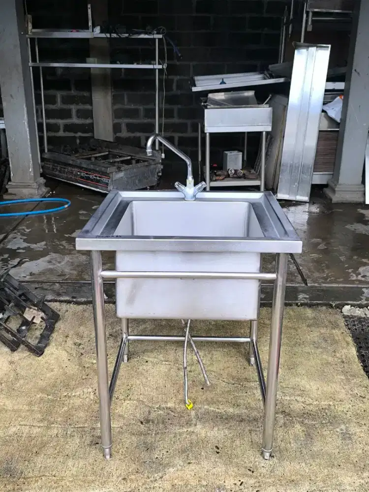 Single sink uk 70×70×86 
Uk lubang sink 50×50×30 

Hrg 2jt