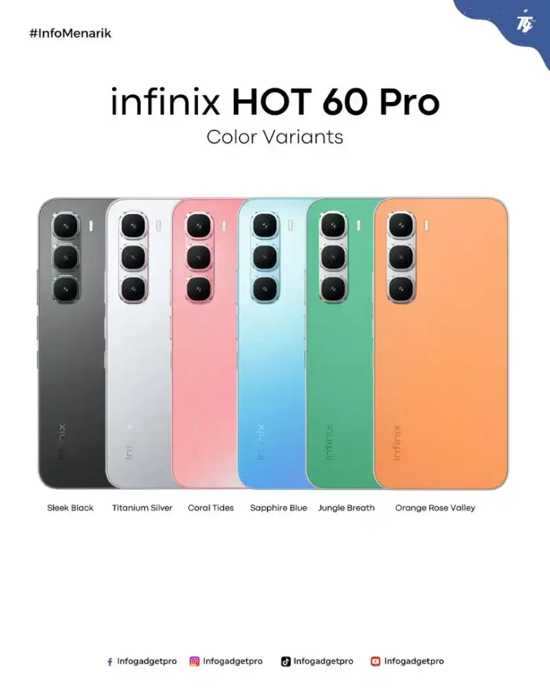 PROMO INFINIX HOT 60 PRO CICILAN BISA SYARAT MUDAH BARANG BARU