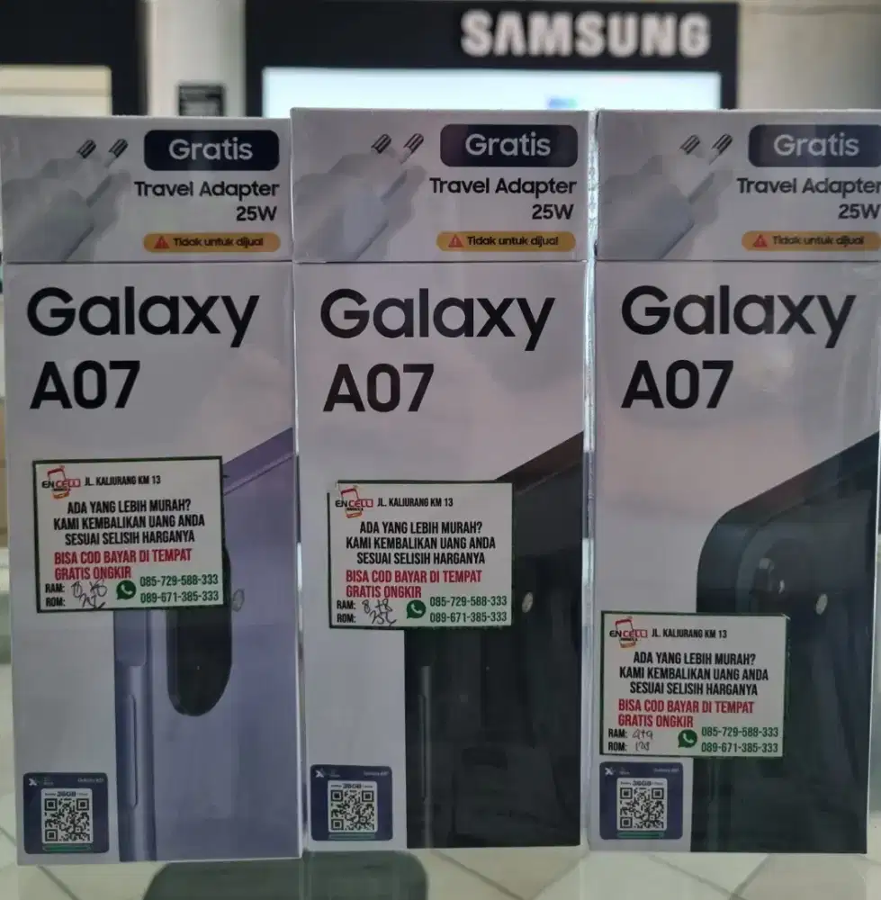 PROMO SAMSUNG GALAXY A07 GARANSI RESMI SAMSUNG
