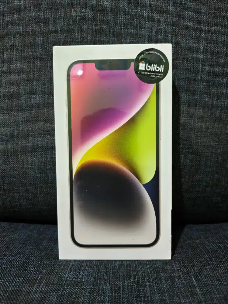iphone 14 128 new garansi resmi