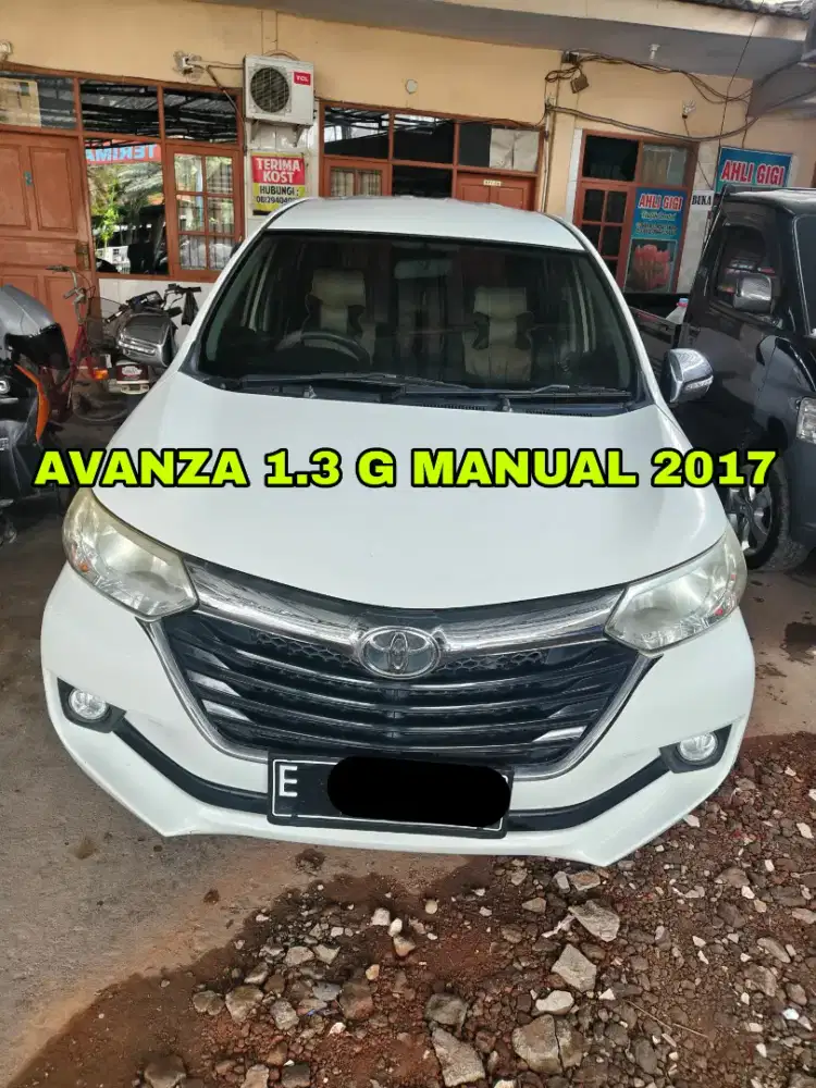DIJUAL CEPAT AVANZA 1.3 G MANUAL 2017 PUTIH LOKASI INDRAMAYU KOTA