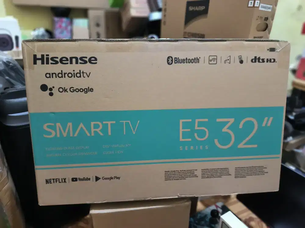 Hisense android tv digital 32inch. Baru. Bisa kirim & bayar di tempat