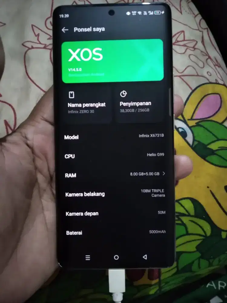 Infinix zero 30 ram 8+5/256