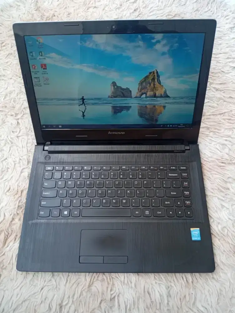 Laptop lenovo slim core i3 gen-4 ram 8 ssd 240gb