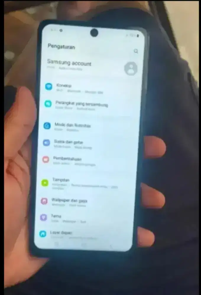 Samsung M52 8/128 5G resmi lecet pemakean masih bgus BS Tker tmbah