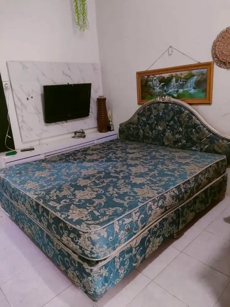 SPRINGBED 6 KAKI MEREK BAGUS GRENLAND