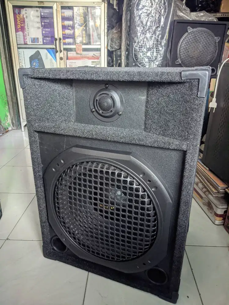 SPEAKER AKTIF RAKITAN 12 INCH WOFFER NGE-BASS COCOK UTK TAHLILAN RAPAT