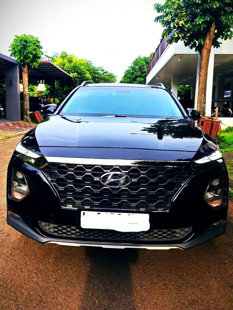 DIJUAL CEPAT SANTA FE 2.4TM XG-BENSIN AT / 2019 - BLACK METALIC