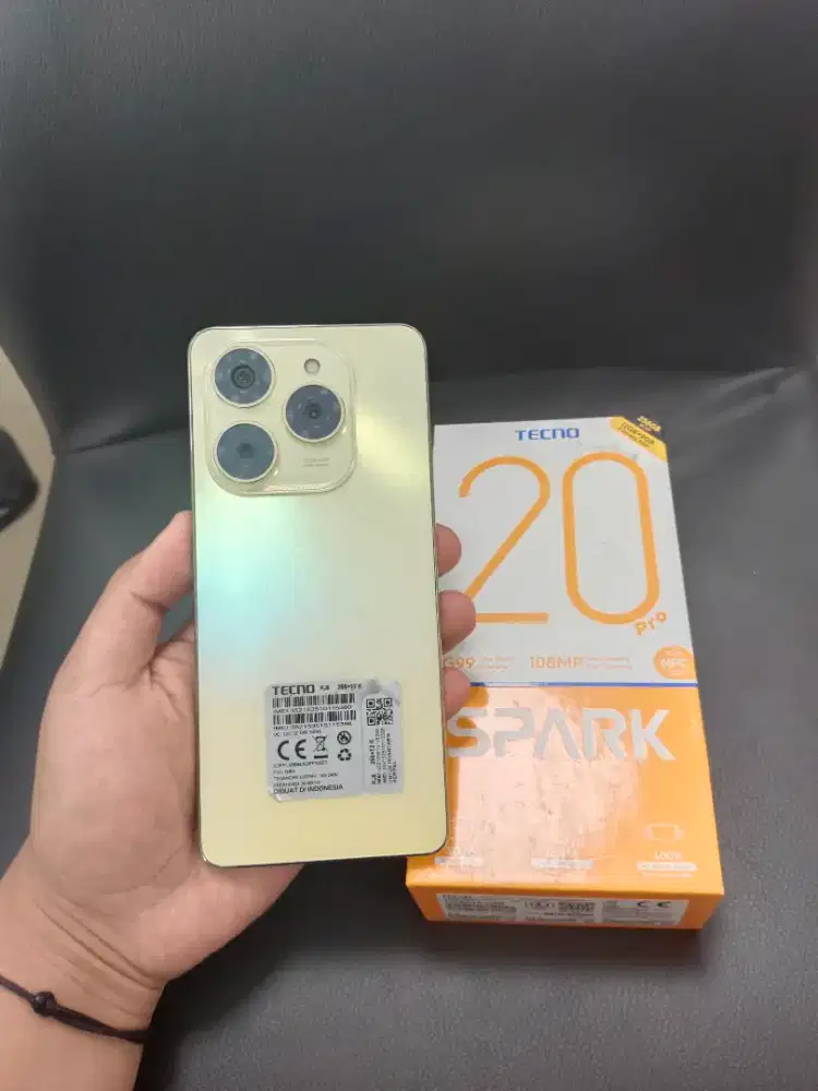 Tecno spark 20 pro 12/256gb fullset second