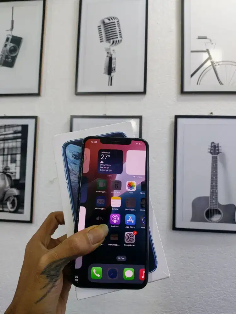 Iphone Xs Max 64gb all operator  Second normal  
Kondisi 89%