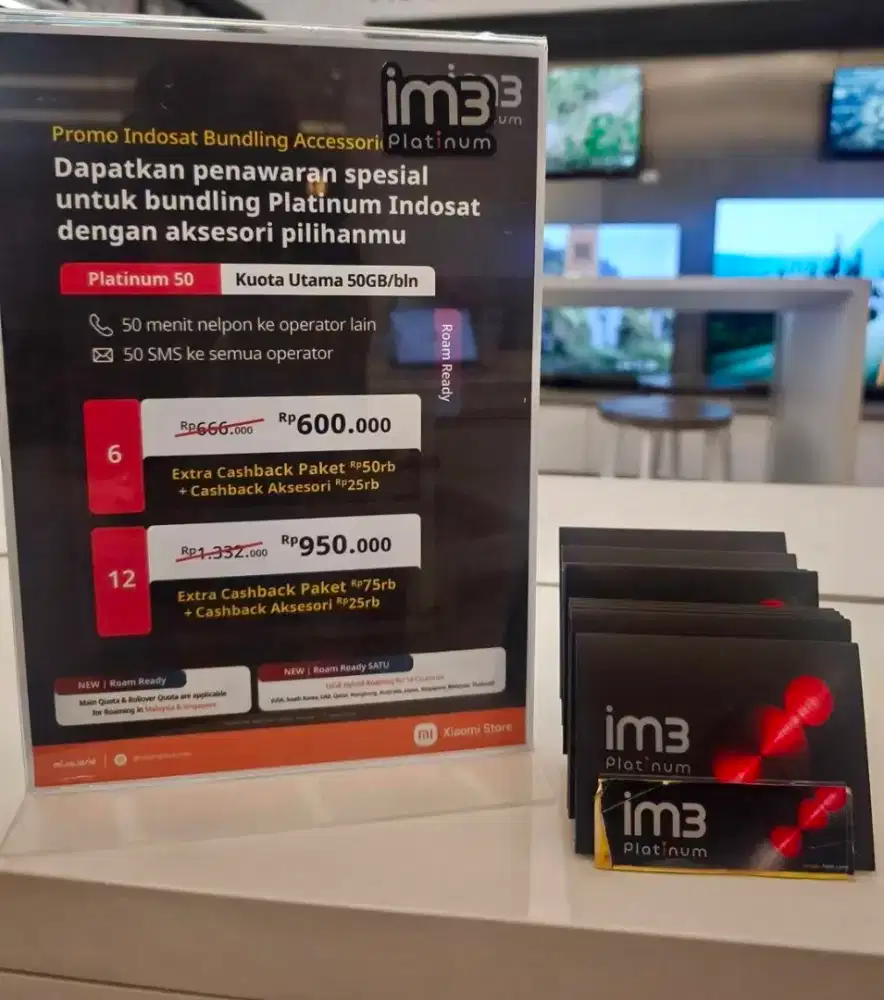 HOT DEAL PROMO IM3 PLATINUM INDOSAT PASCABAYAR 150GB PERBULAN 300RB