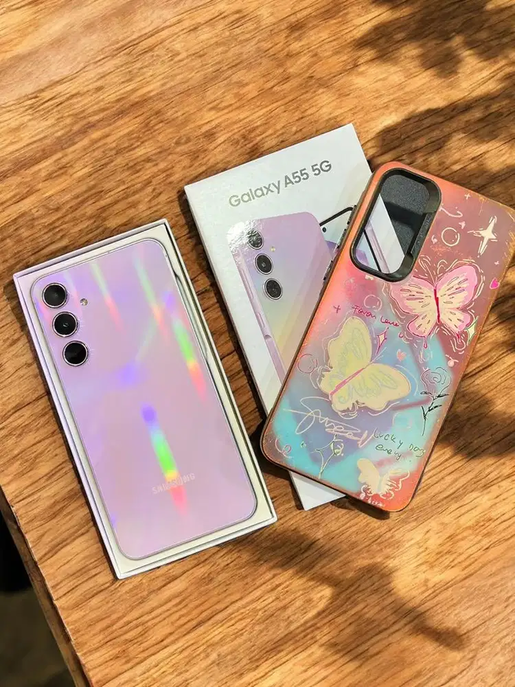 Samsung A55 5G ram 8/256gb mulus fullset