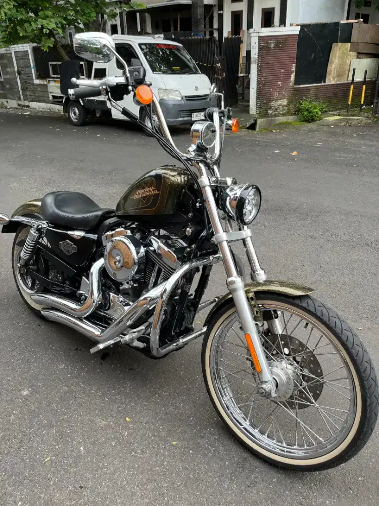 HD Sportster 1200cc 2013 Hijau Glitter Rare Color Full Paper