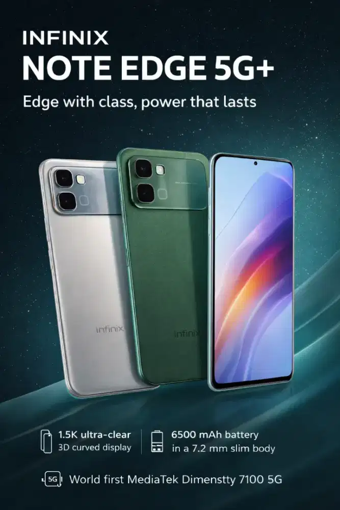 INFINIX NOTE EDGE 5G+ 8/256