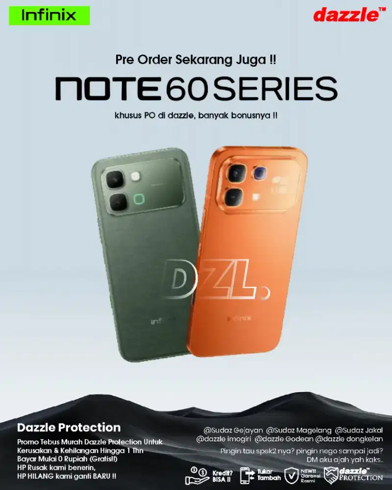 OPEN PO INFINIX NOTE 60 5G 8/256