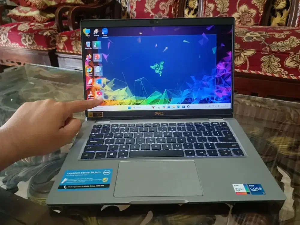 Laptop Dell Core i7 gen 11 RAM 16 SSD 512 Touchscreen