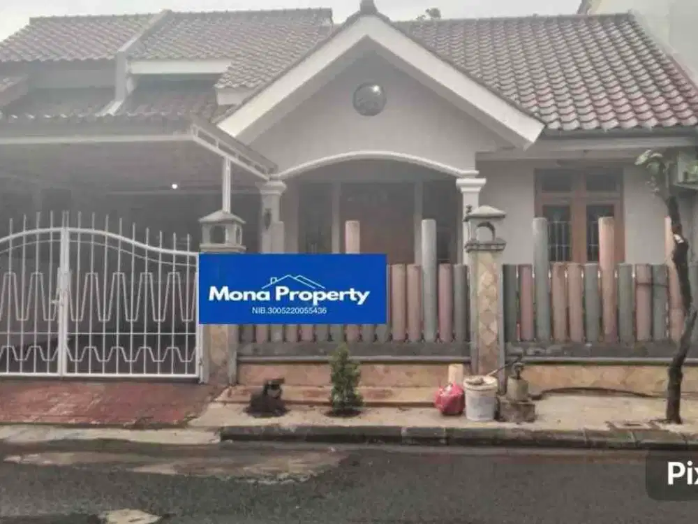 Rumah Sewa Satu Lantai Raffles Hills Cibubur