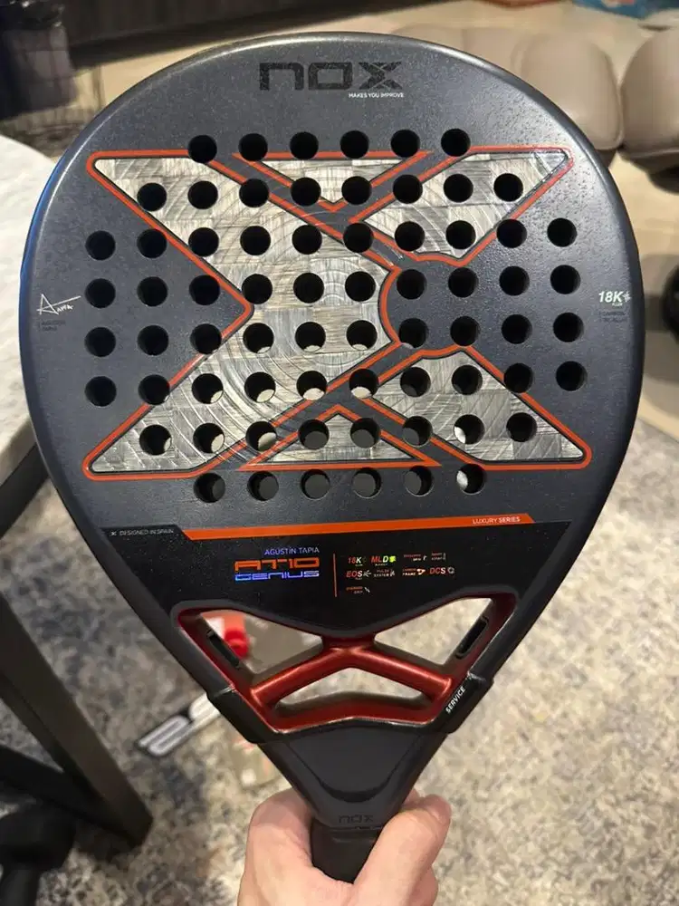 Jual raket padel Nox at10 18k agustin tapia 2025