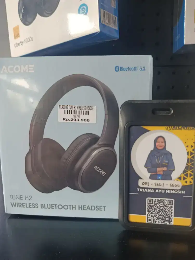 PT ACOME TUNE H2 WIRELESS HEADSET  | ATLANTIS DAHSYAT
