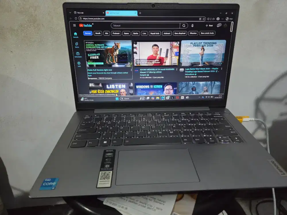 Laptop/notebook lenovo ideapad slim 3 core i3 gen 12