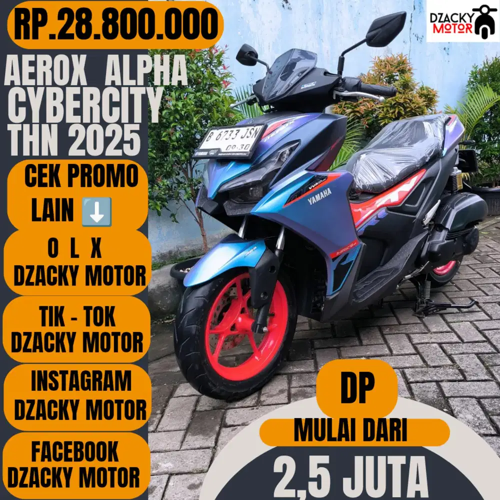 AEROX ALPHA CYBERCITY 2025 SECOND LIKE NEW