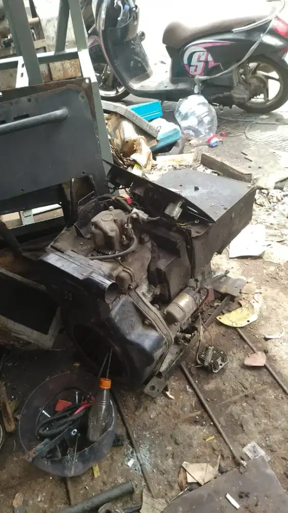 Mesin genset silent solar 5kva