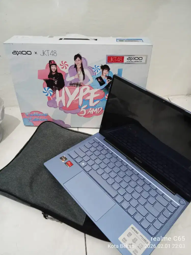 Laptop axioo hype 5 Amd X3 lollipop