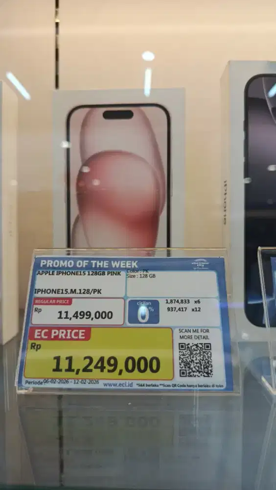 CASH/DEBIT/CICILAN TANPA KARTU KREDIT IPHONE 15 BASIC