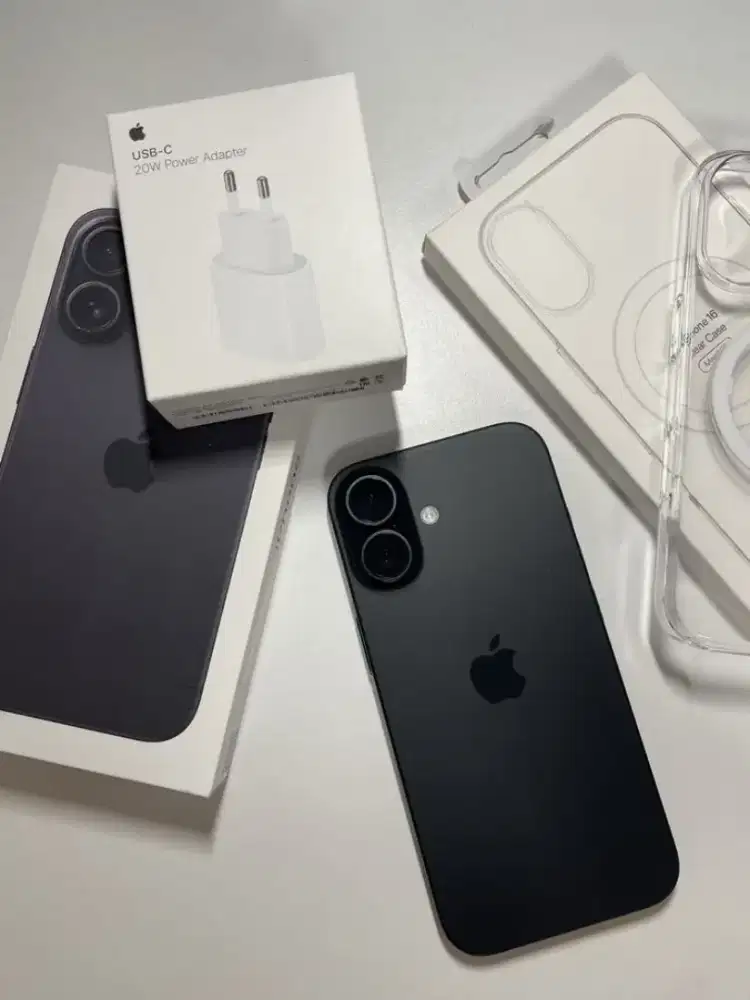 Ready iPhone 16 basic Black 128gb bisa cicilan tanpa DP syarat KTP