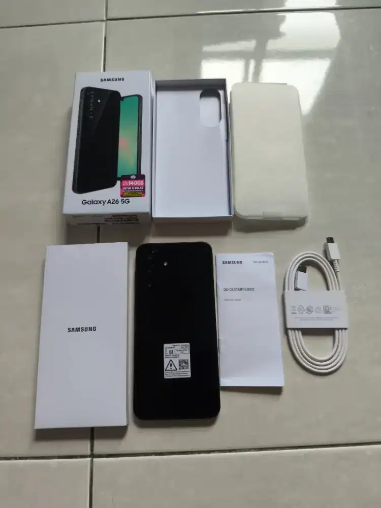 Samsung a26 5g 8/256 black like new sein
