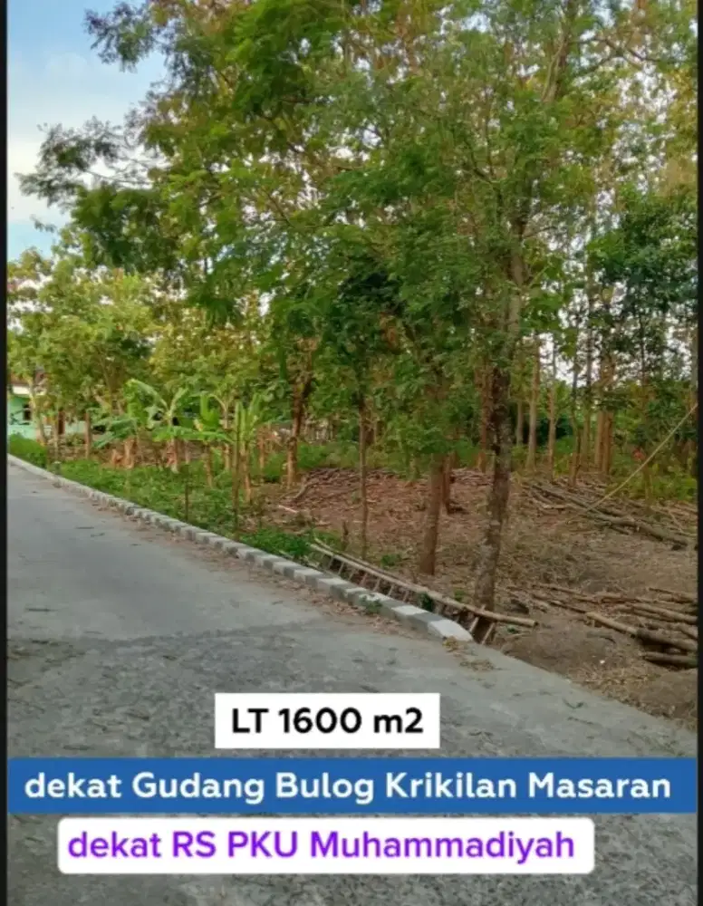 Tanah kos di Masaran