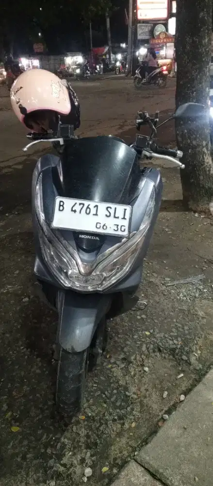 Dinjual Honda PCX Thn 2020 warna biru