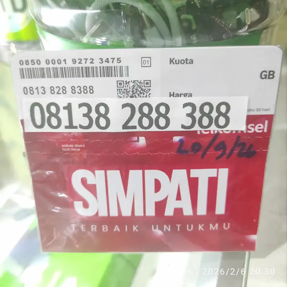 Perdana Telkomsel Prabayar SIMPATI 11 Digit 288 388