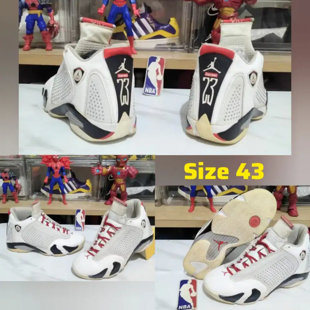 Sepatu Basket Nike Jordan Retro 14 Supreme