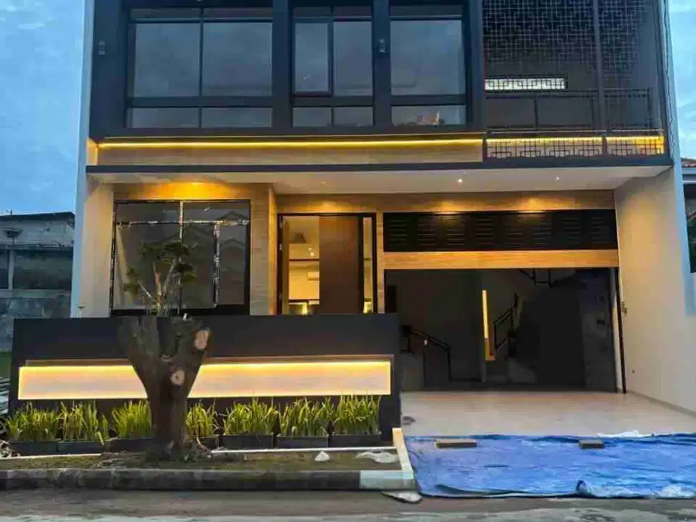 Rumah Mewah Tropical dengan Private Pool di Bintaro Jaya Sektor 9