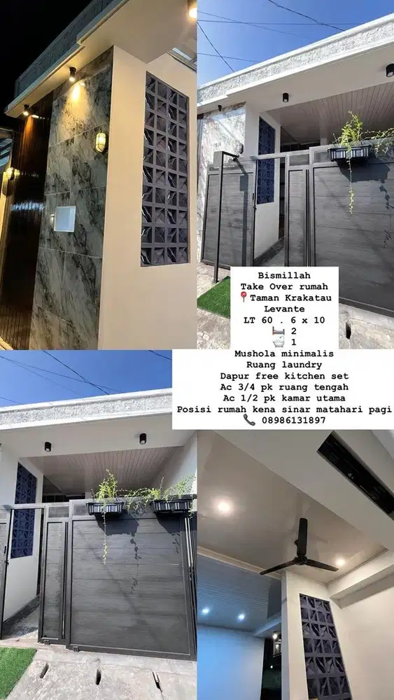 Take Over Rumah baru renovasi