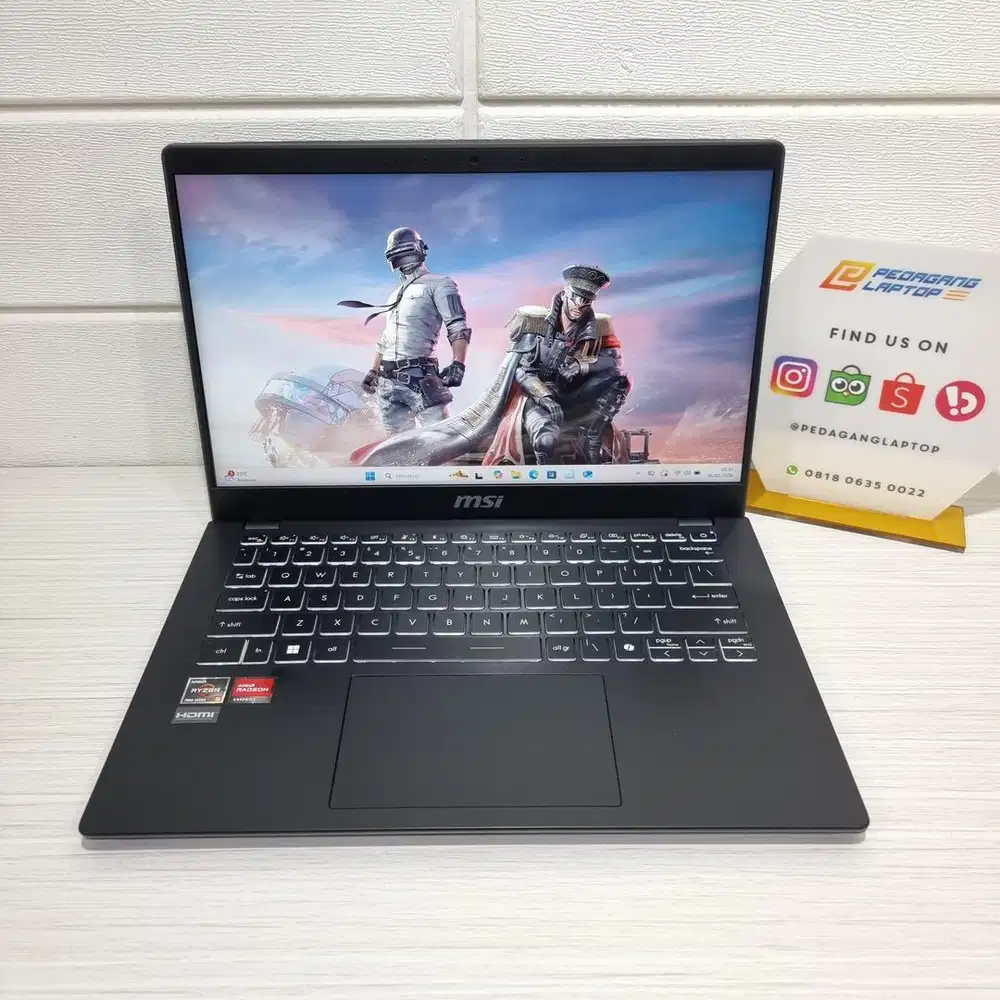 MSI Modern 14 C7M AMD RYZEN 5-7430U 8GB/512GB