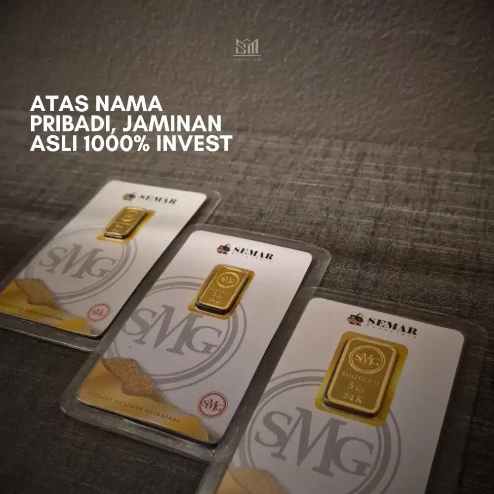 [Pasti Naik Terus] Emas LM SMG Emas Semar Emas UBS Emas Antam