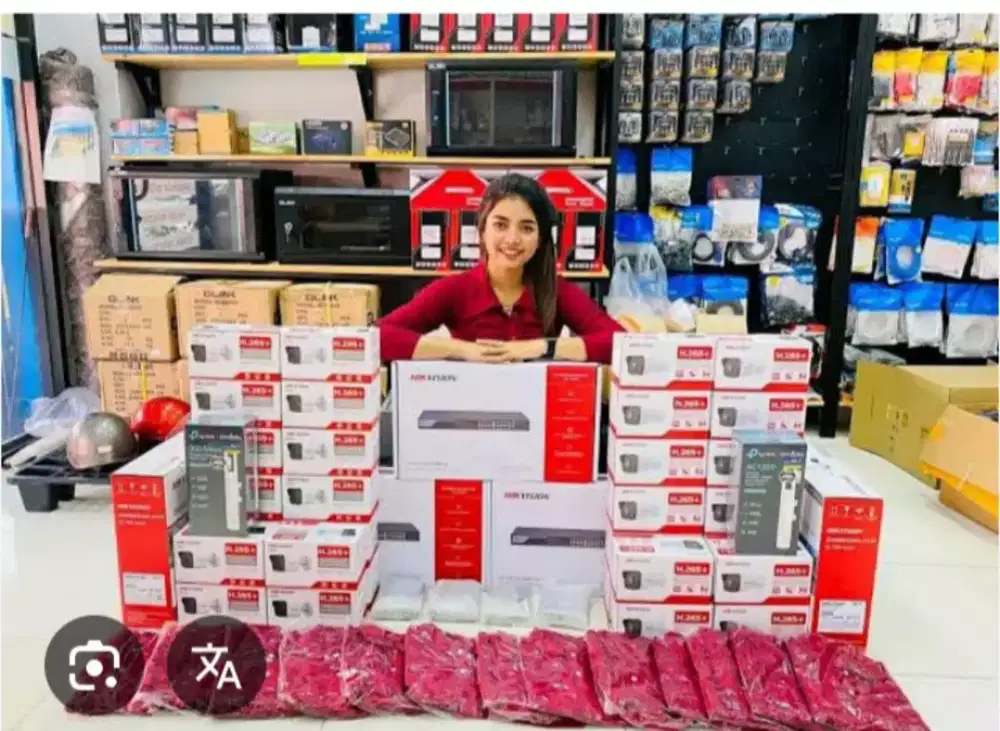 PAKET CAMERA CCTV LENGKAP GRATIS JASA PASANG